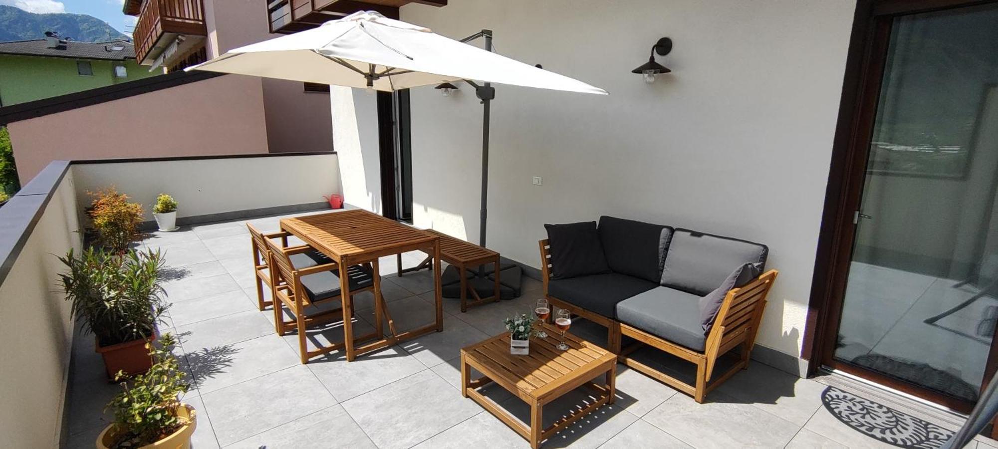 Ferienwohnung Le Quattro Stagioni Levico Terme Exterior foto